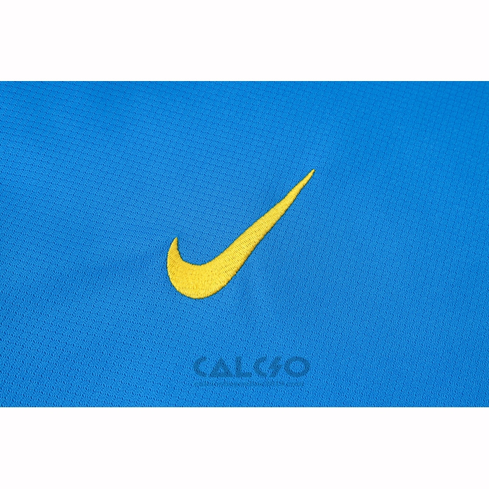 Tuta da Track Brasile Manica Corta 2026-2027 Blu - Pantaloncini